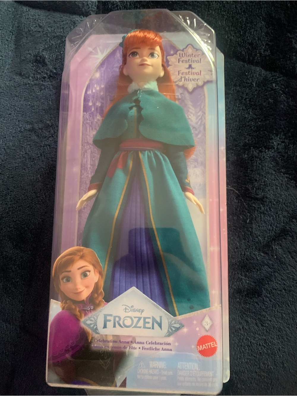 Disney Frozen Anna Winter Festival Doll -